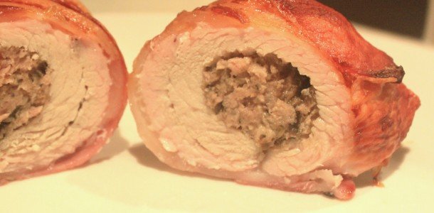 stuffed turkey escalope