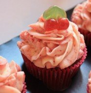 choc cherry cupcakes