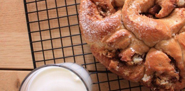 bounty bread with milk