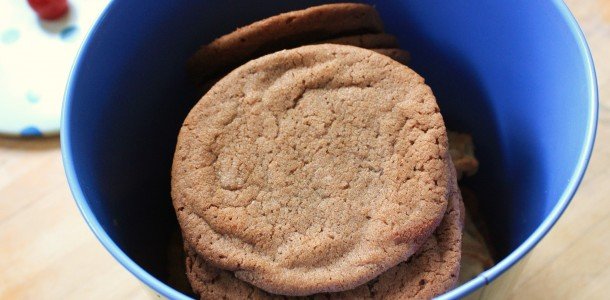 chocolate nutella and orange biscuits