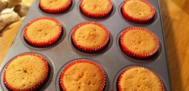 Perfectly flat vanilla cupcakes