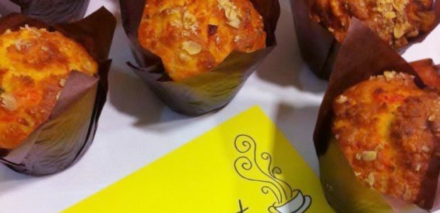 #htmlcaption_2396 Gluten-free oat-topped chorizo, sweetcorn and tomato muffins