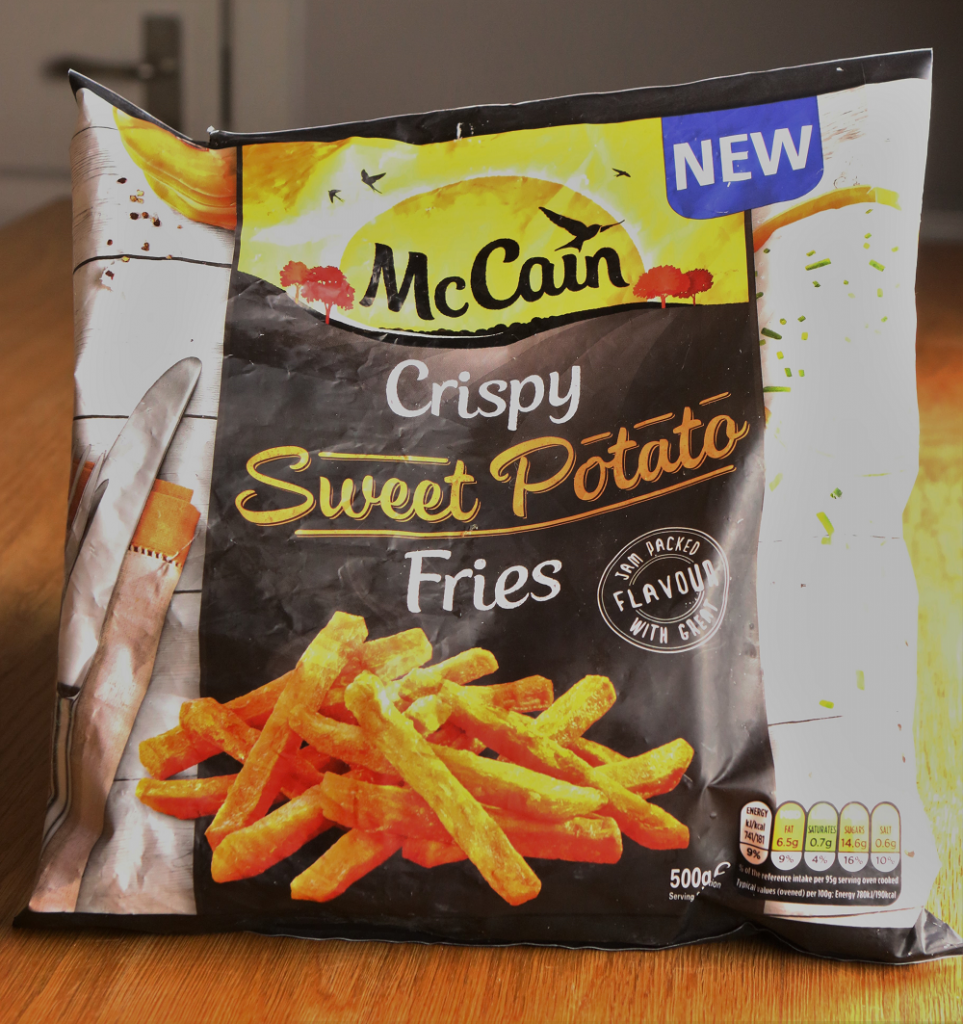 smaller 7 sweet potato fries in bag