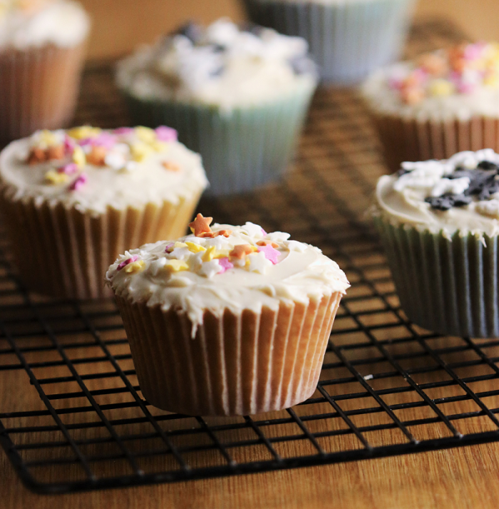 white chocolate cupcakes