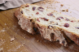 cranberry and hazelnut bread