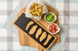 salmon fishfingers