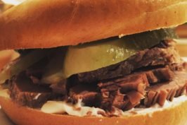 salt beef bagel