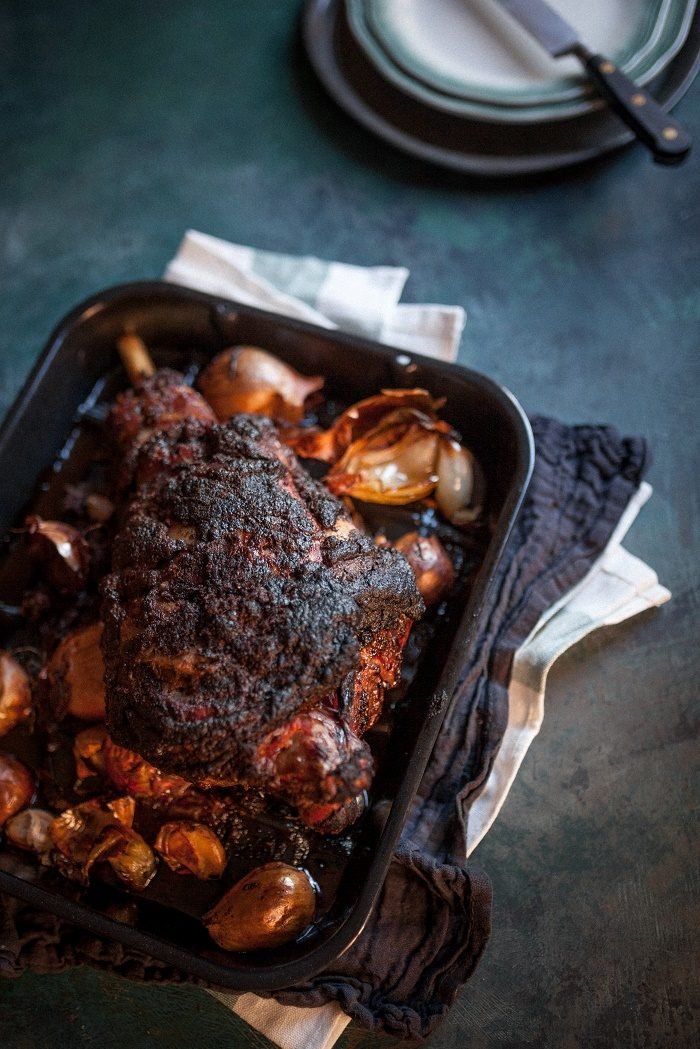 spiced leg of lamb
